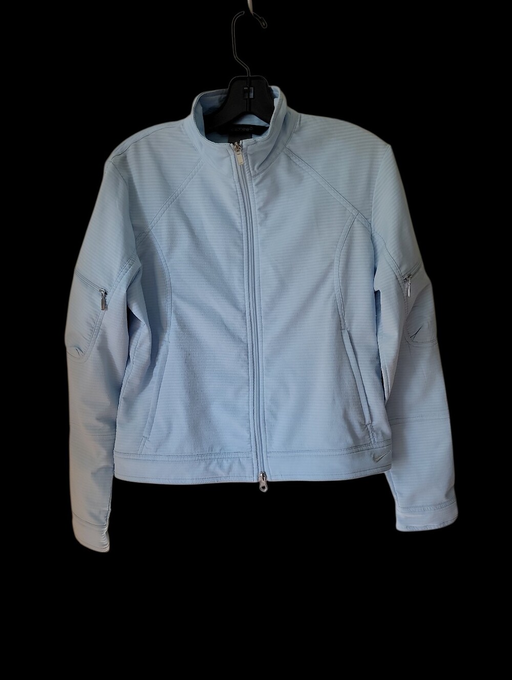 Y2k Nike Sphere Womens Light Blue Women’s Zip-Up Jacket Deadstock